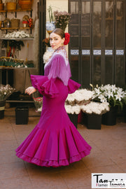 Traje de flamenca Murillo Bougambilla