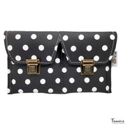 Funda castañuelas Elite Lunares Negro