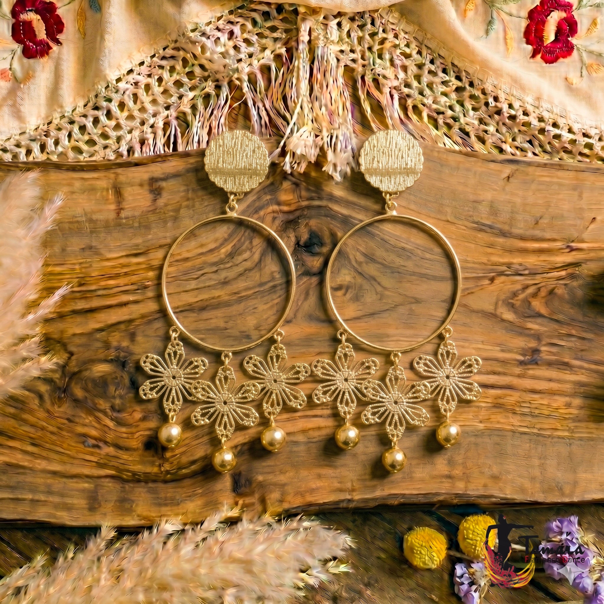 Pendiente Flamenca Artesanía - Morena Dorado