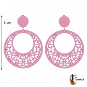 Pendientes 8 cm Acetato Maquillaje