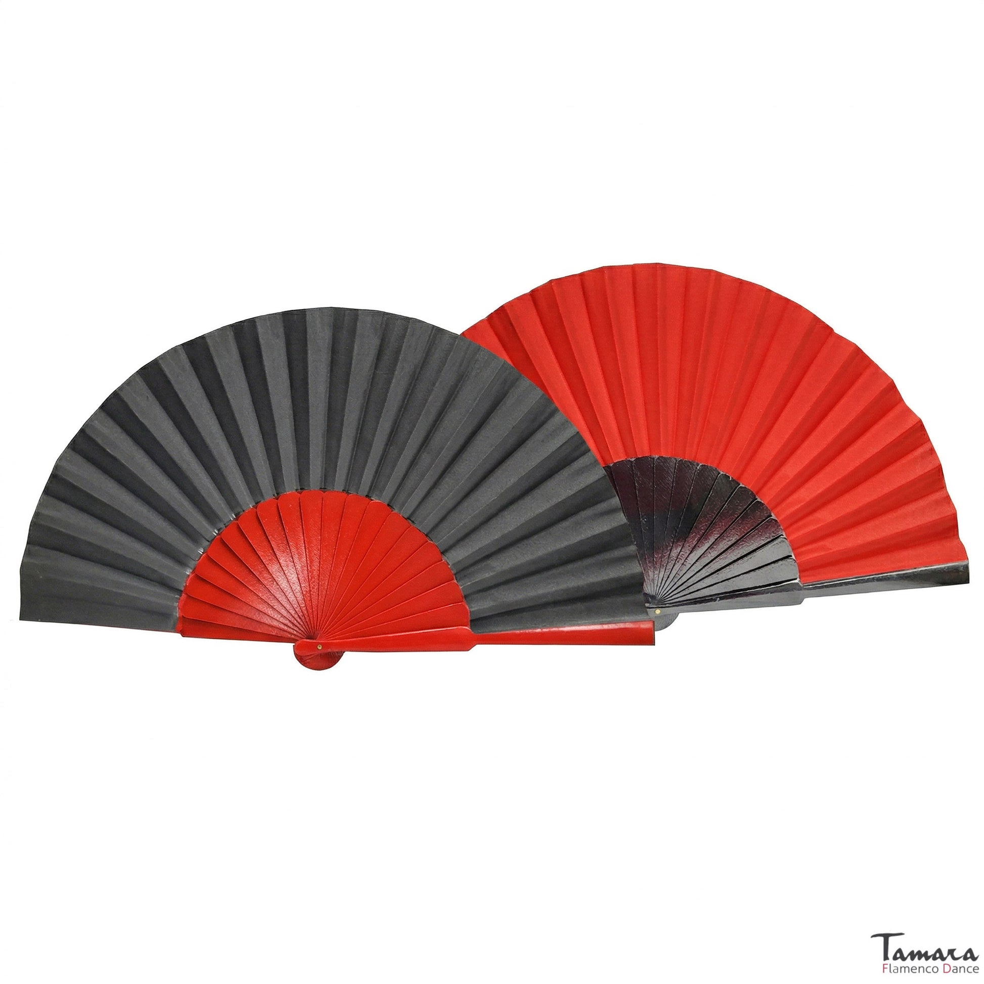 Abanico Pericón flamenco - 30.5 cm Bicolor