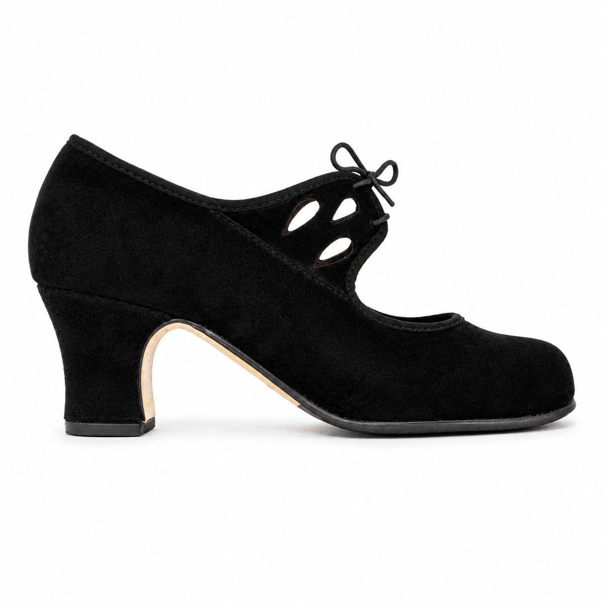 TAMARA Superior Semi-professional Flamenco Shoe - Perforated Suede