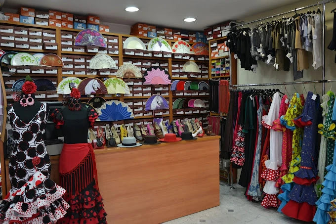 Fachada tienda flamenco en Jerez