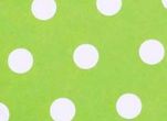 light green white polka dot